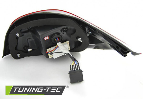 LED Lightbar Design Rückleuchten für BMW 5er E60 Limousine 03-07 rot/klar
